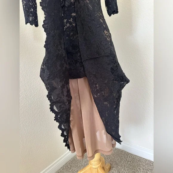 NWOT Cabi Black Lace Dress size M fully lined - Picture 7 of 14